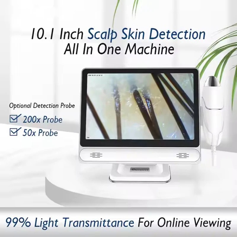 2026年プロ仕様ヘア頭皮カメラ検出器HDデジタル肌分析器毛 - Skin Moisture Analyzer Digital Detector のレビューと価格