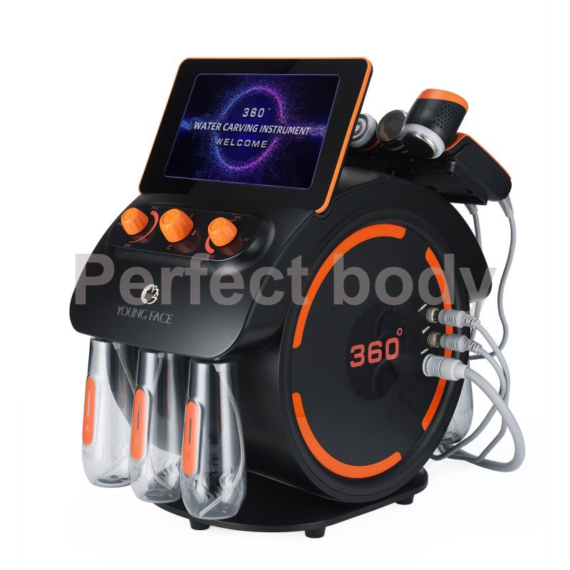 可視性水素小気泡6 in 1ハイドラダーマブレーションフェイ - Hydra Dermabrasion Aqua Peel Machine のレビューと価格
