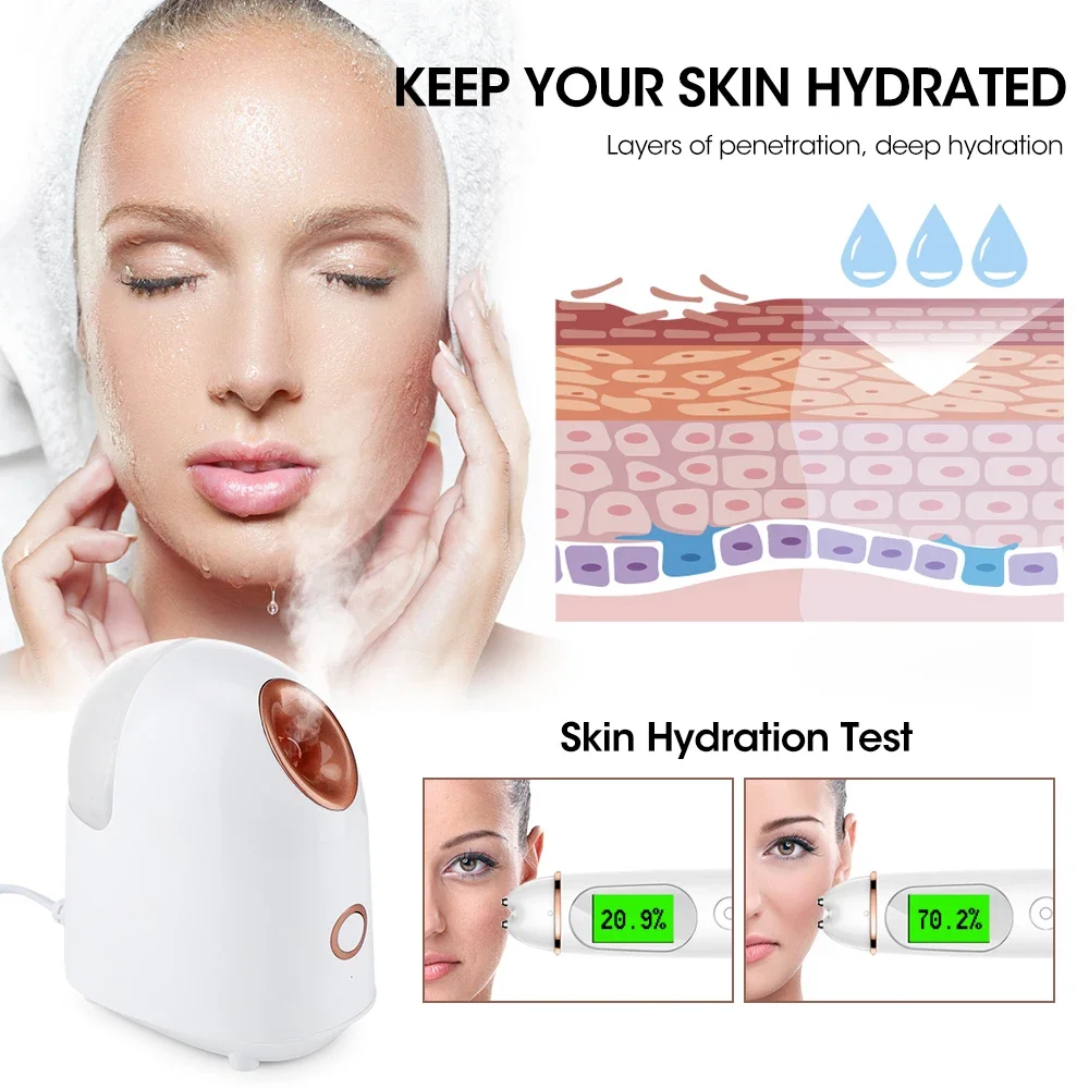 SPAフェイシャルスチーマー ナノイオンホットミスト フェイ - Facial Steamer Nano Ionic Hot Mist のレビューと価格