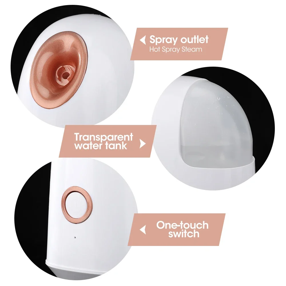 SPAフェイシャルスチーマー ナノイオンホットミスト フェイ - Facial Steamer Nano Ionic Hot Mist のレビューと価格