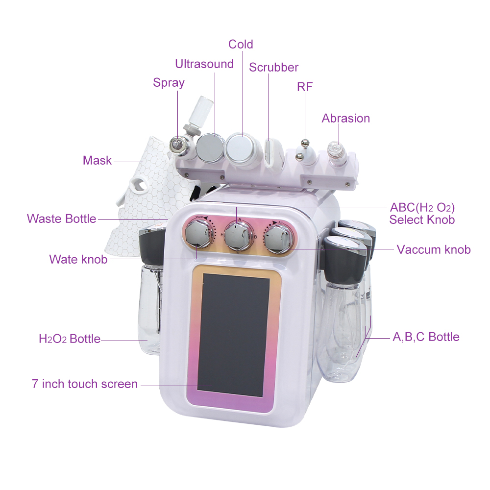 7 in 1水素酸素小気泡フェイシャルビューティーマシン ハ - Hydro Facial Machine 7 In 1 のレビューと価格