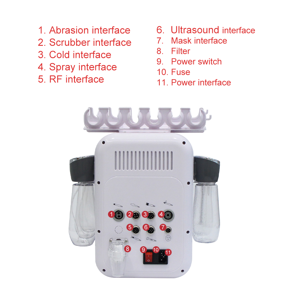 7 in 1水素酸素小気泡フェイシャルビューティーマシン ハ - Hydro Facial Machine 7 In 1 のレビューと価格