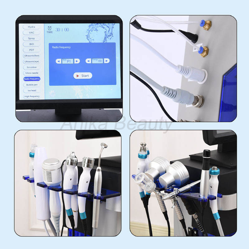 14 in 1 ハイドラアクア多機能ダーマブレーションアクア - Hydra Dermabrasion Aqua Peel Machine のレビューと価格
