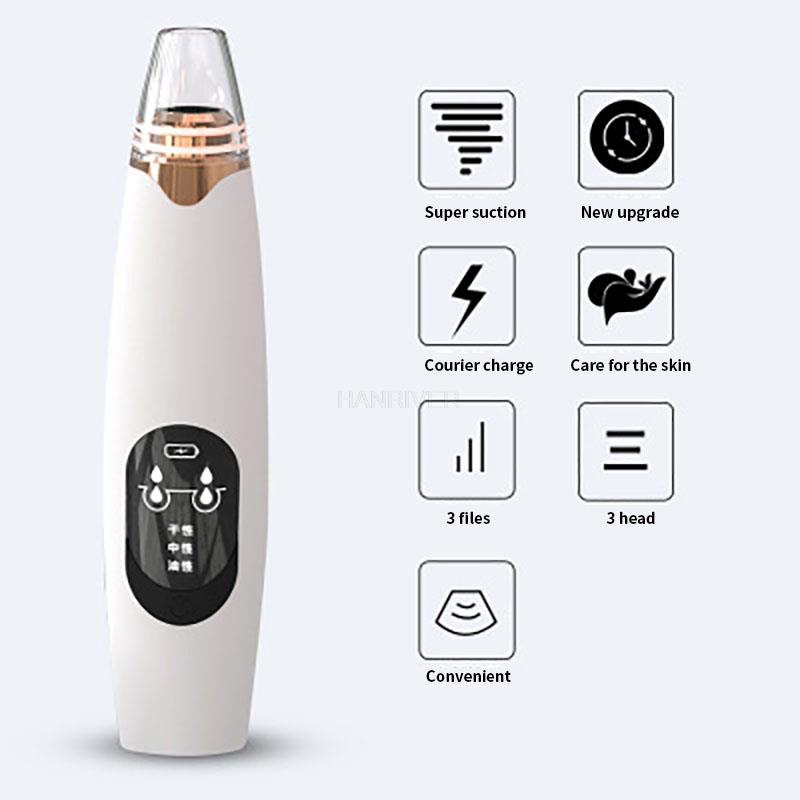 黒ずみ除去真空吸引器 電動毛穴クリーナー フェイシャル吸引ツ - Blackhead Remover Vacuum Suction のレビューと価格