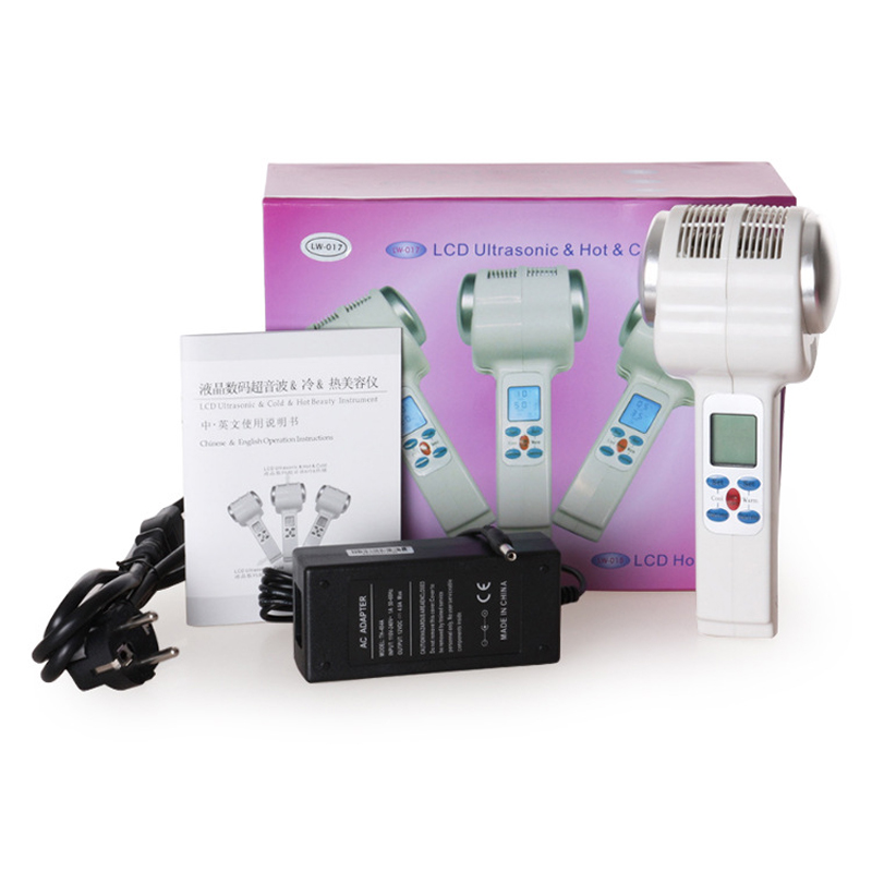 ハンドヘルド超音波ホットコールドハンマー温熱アイスフェイシャ - Cold Warm Hammer Facial Machine のレビューと価格