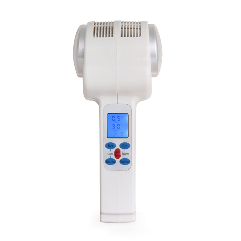 ハンドヘルド超音波ホットコールドハンマー温熱アイスフェイシャ - Cold Warm Hammer Facial Machine のレビューと価格