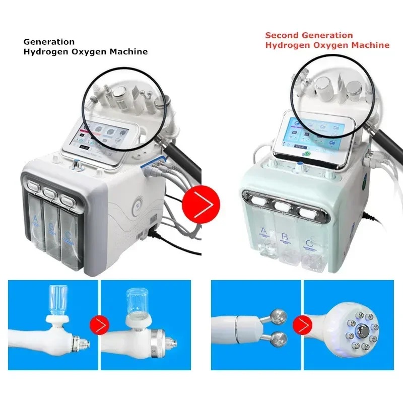 新入荷 7 in 1 H2O2 ウォーターオキシジェンジェッ - Hydro Facial Machine 7 In 1 のレビューと価格
