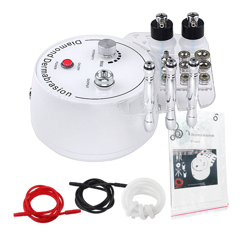 ポータブル真空吸引黒ずみ除去ダイヤモンドチップマイクロダーマ - Blackhead Remover Vacuum Suction のレビューと価格