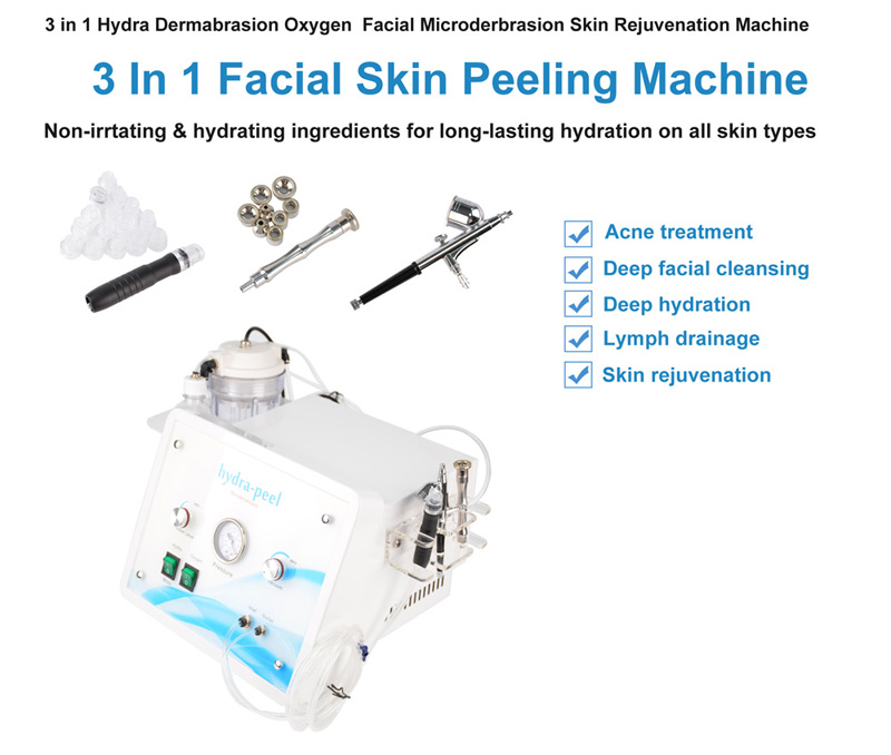 新しいスキンピーリング酸素フェイシャルダイヤモンドマイクロダ - Diamond Microdermabrasion Machine 3 In 1 のレビューと価格